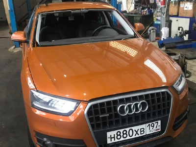 Установка лобового стекла Audi Q3 2011-2015
