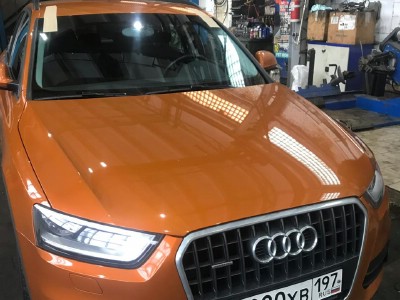 Установка лобового стекла Audi Q3 2011-2015