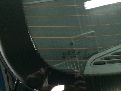 Установка заднего стекла BMW 5 (F10) 4D SED 2010-2017