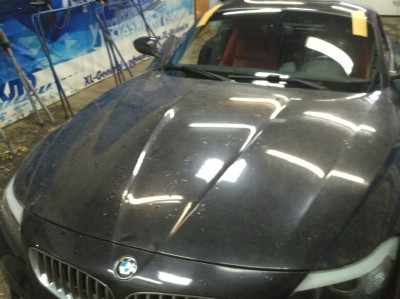 Установка бокового стекла  BMW Z4 2009-2011