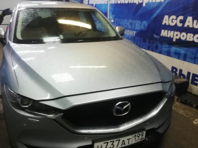 Установка лобового стекла Mazda CX-5 II 2017-