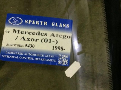 Установка лобового стекла Mercedes Atego Axor 1998-