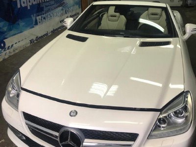 Установка лобового стекла Mercedes W172 (SLK-CLASS) Cabrio 2011-
