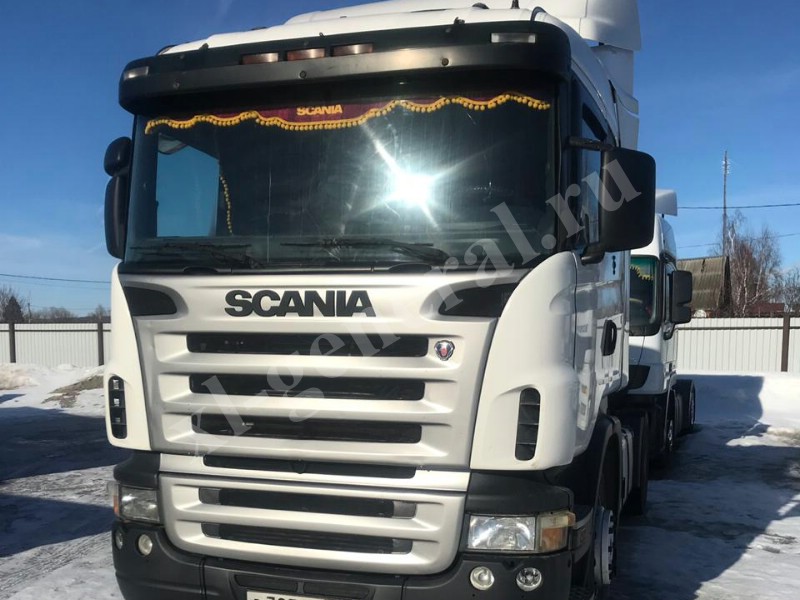 Установка австостекла Scania PGR Series A Truck 2D 2004-