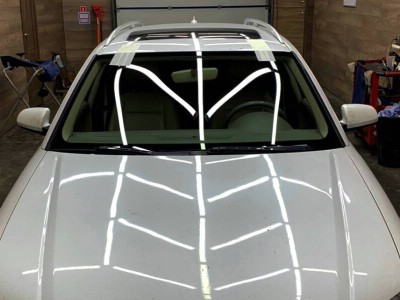 Установка лобового стекла Audi A4 2001-2007