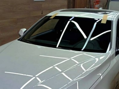 Установка лобового стекла BMW 4 F32 2013-2020