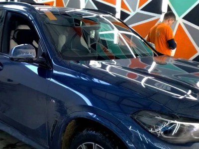 Установка лобового стекла BMW X5 2019-