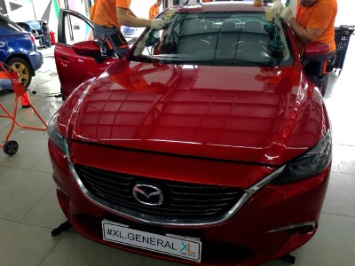 Установка лобового стекла Mazda 6 2012-2018