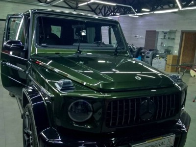 Установка лобового стекла Mercedes G-class W463 -