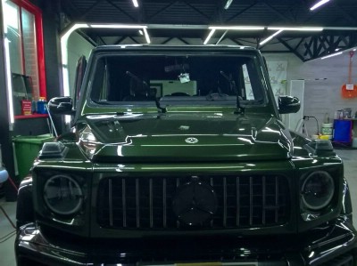 Установка лобового стекла Mercedes G-class W463 -