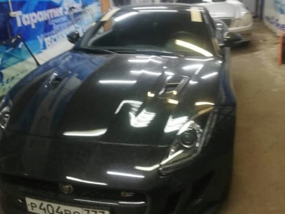 Установка лобового стекла Jaguar F-Type 2013-