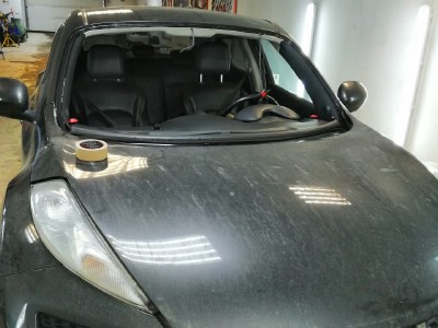 Установка лобового стекла Nissan Juke 2010