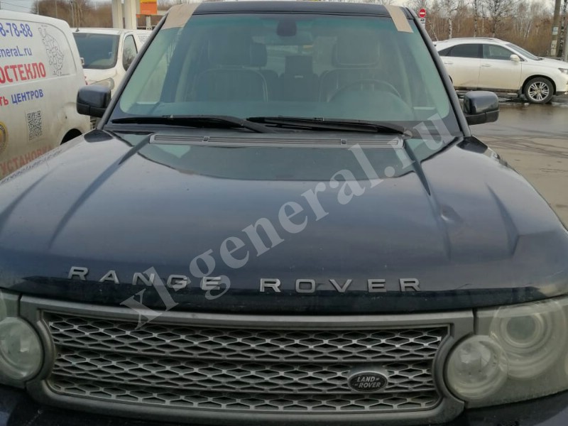 Установка австостекла Range Rover 2002-2004