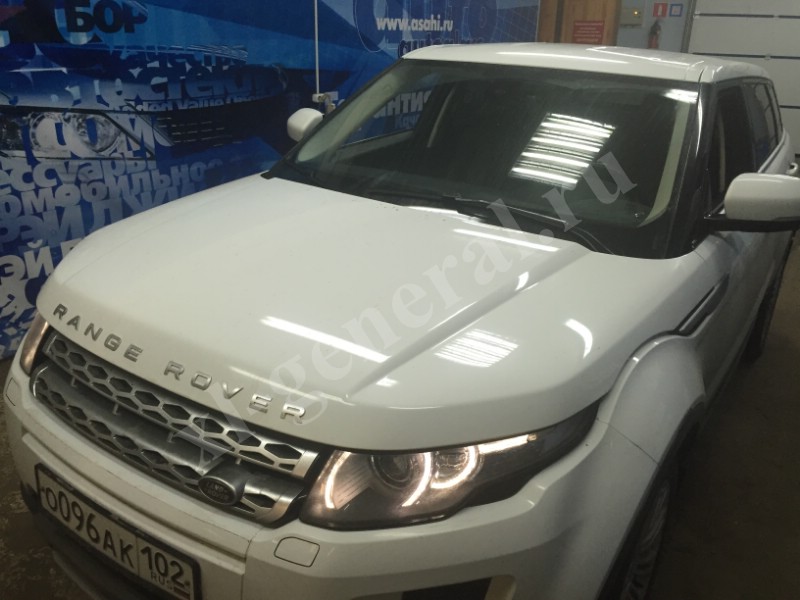 Установка австостекла Range Rover EVOQUE 3D 2009-2014
