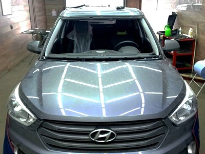 Установка лобового стекла Hyundai Creta 2015-2021