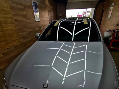Установка лобового стекла Mercedes W213 -