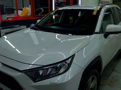 Установка лобового стекла Toyota Rav 4 2019-