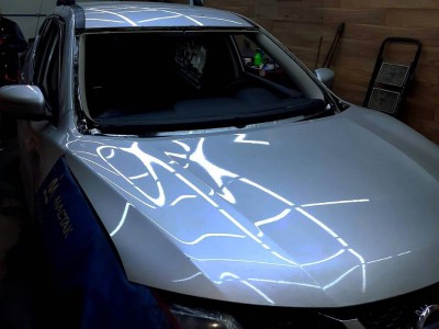 Установка лобового стекла Nissan X-Trail T32 2014-2018
