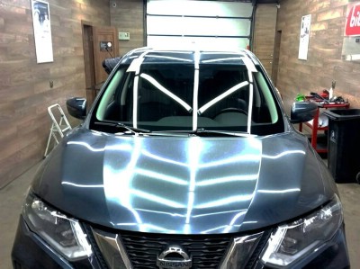 Установка лобового стекла Nissan X-Trail T32 2017-