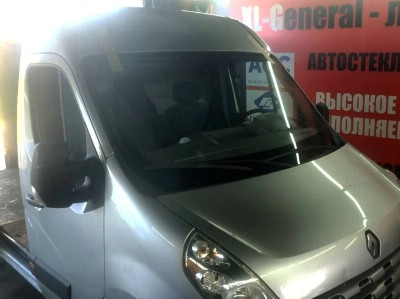 Установка автостекла на Renault Master III 2010-