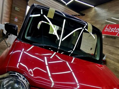 Установка лобового стекла Suzuki Hustler 2014-2019
