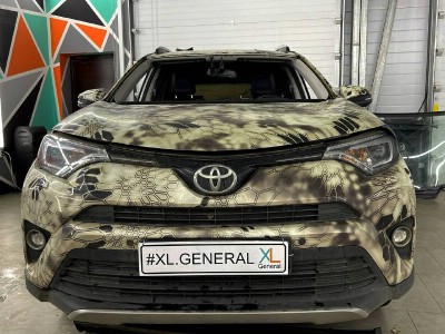 Установка лобового стекла Toyota RAV4 2015-