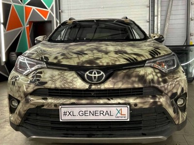 Установка лобового стекла Toyota RAV4 2015-