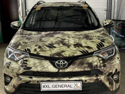 Установка лобового стекла Toyota RAV4 2015-