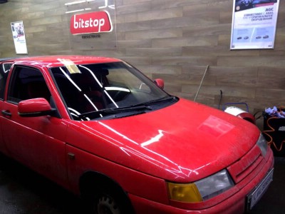 Установка лобового стекла ВАЗ 2112 Coupe 2003-