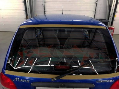 Установка заднего стекла Daewoo Matiz I 1997-2015